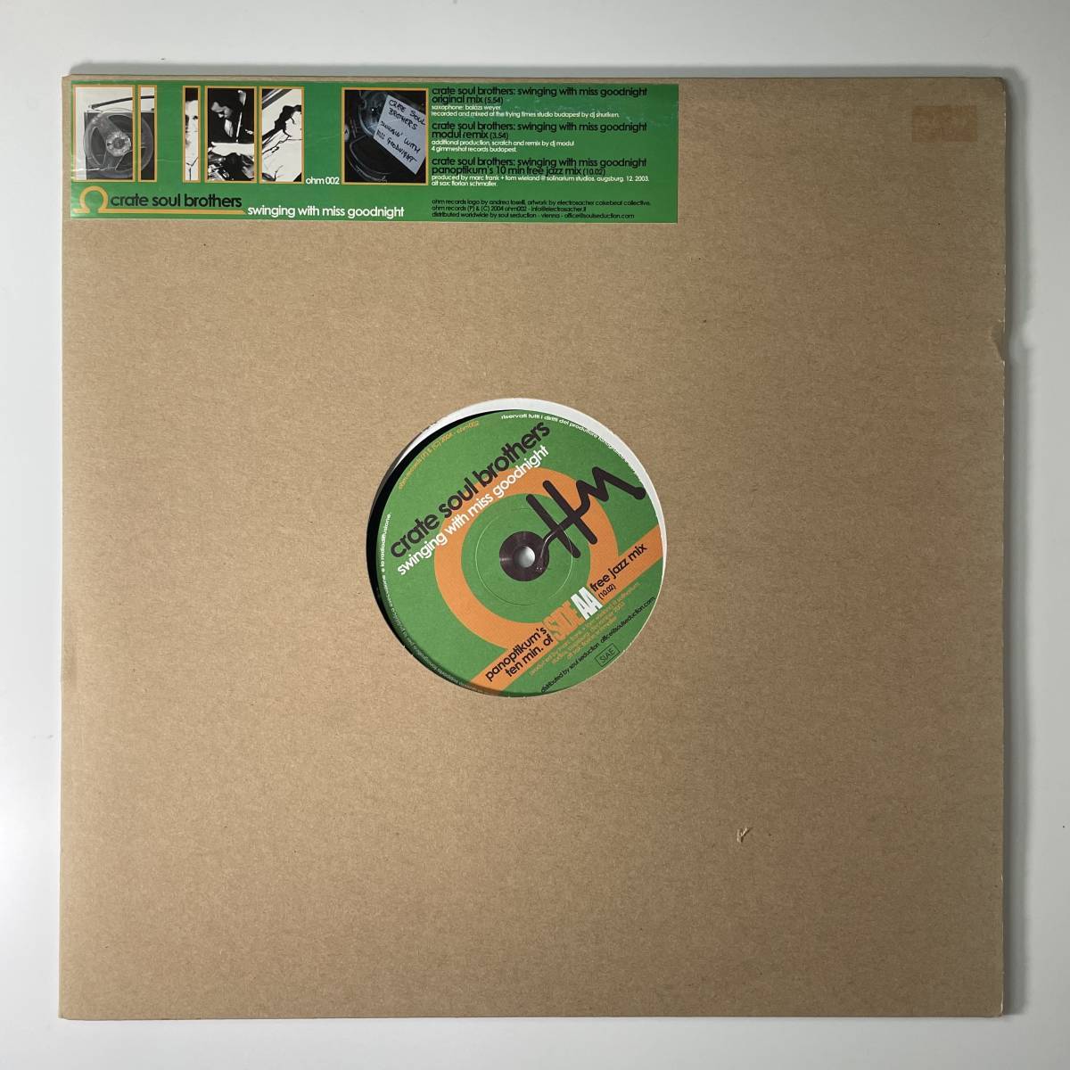 Crate Soul Brothers - Swinging With Miss Goodnight拍卖