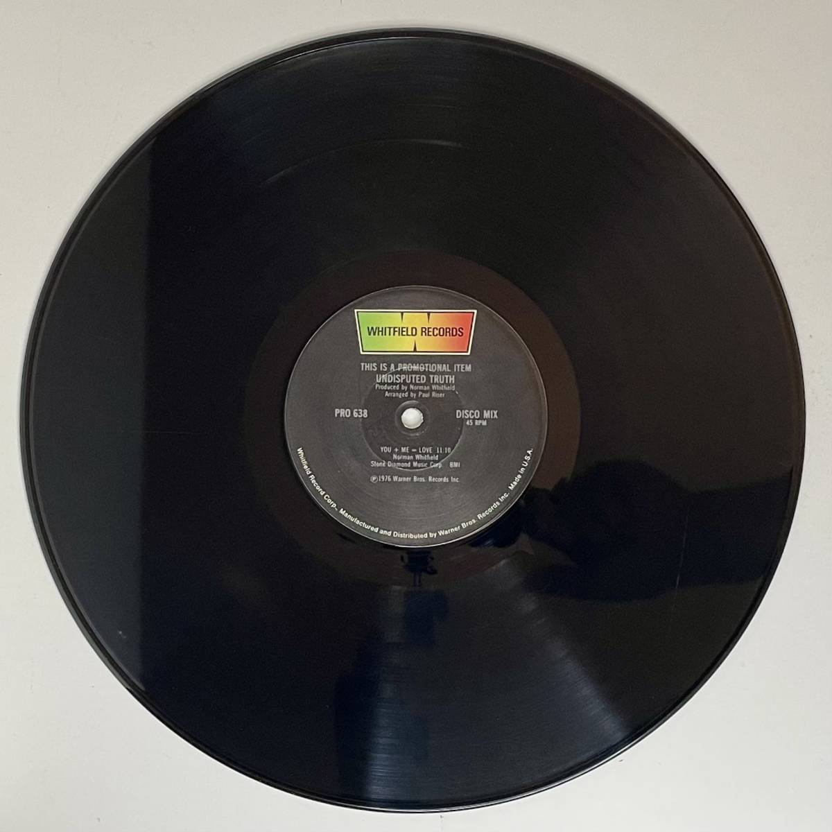 Undisputed Truth - You + Me = Love拍卖