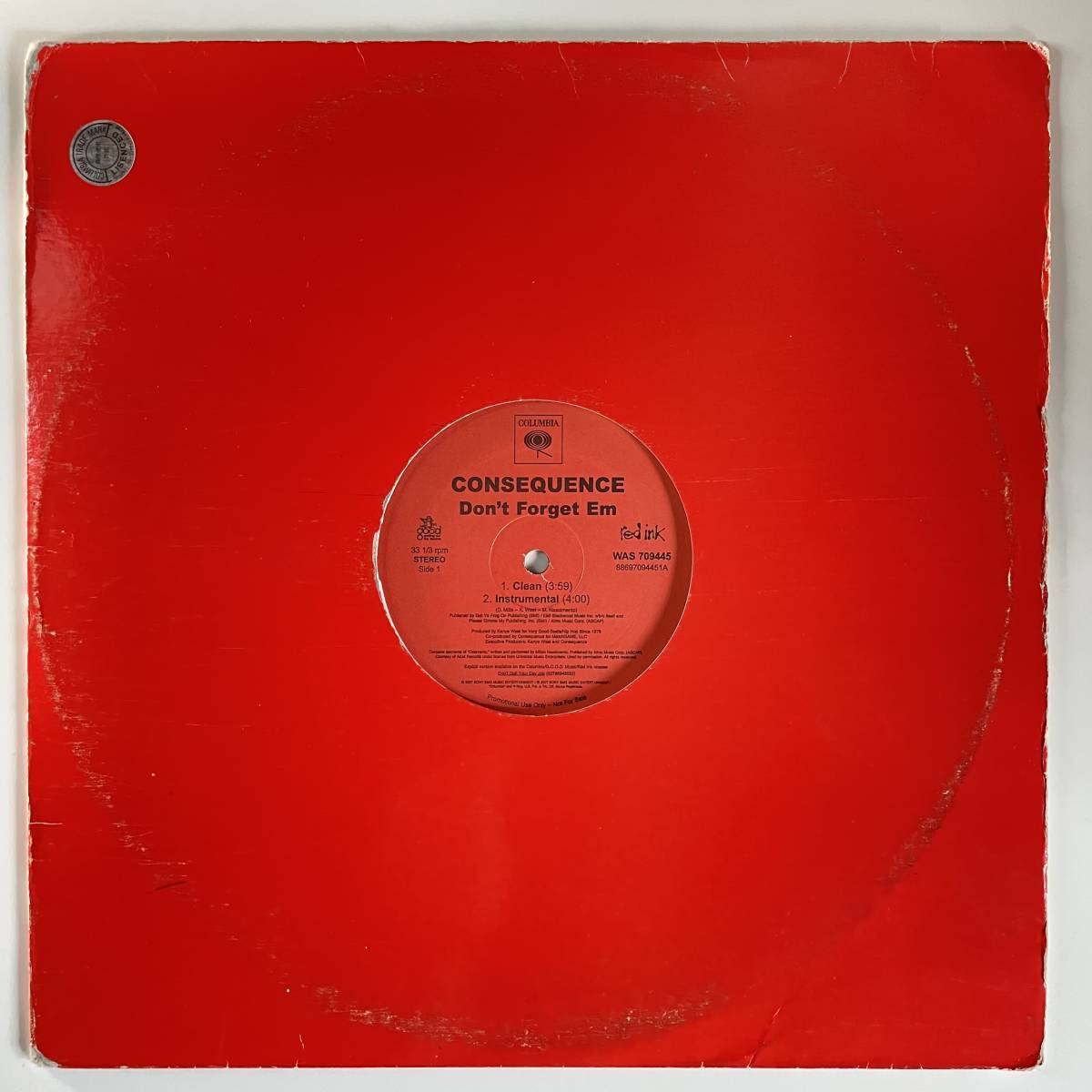 Consequence - Don't Forget Em拍卖