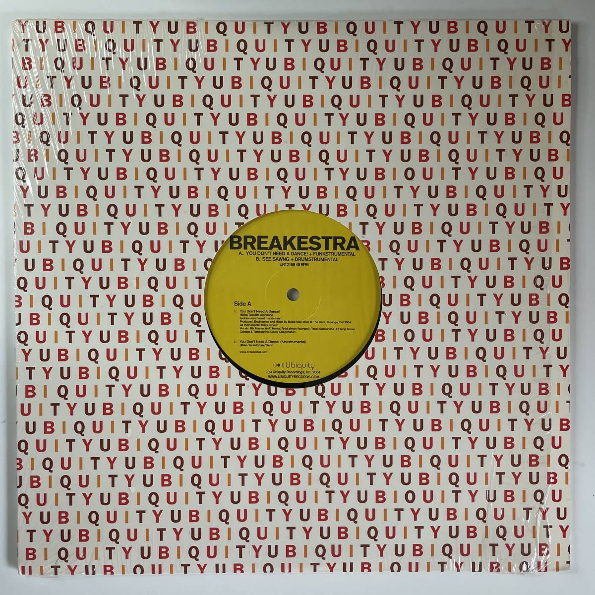 Breakestra - You Don't Need A Dance! / See Sawng拍卖