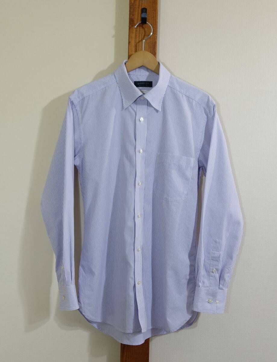 gotairiku/五大陸▼シャツ スナップダウン ストライプ パープル系 ONWARD オンワード樫山拍卖