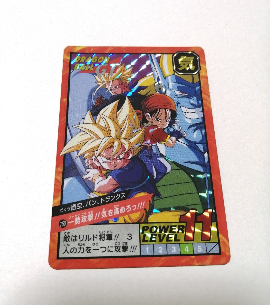 即決 ドラゴンボールGT カードダス スーパーバトル 760 復刻拍卖