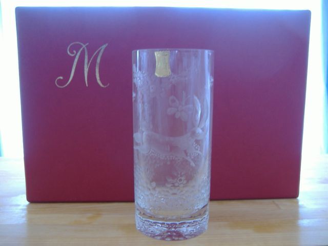 マイセンクリスタル(ミッドサマーナイトドリーム)グラス 新品拍卖