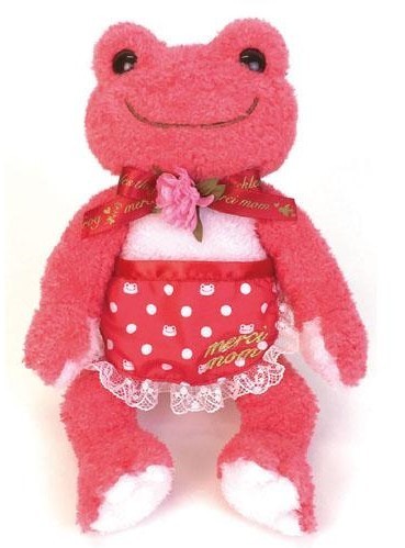 2019年☆カエルのピクルスぬいぐるみ《メルシーマム/赤》拍卖