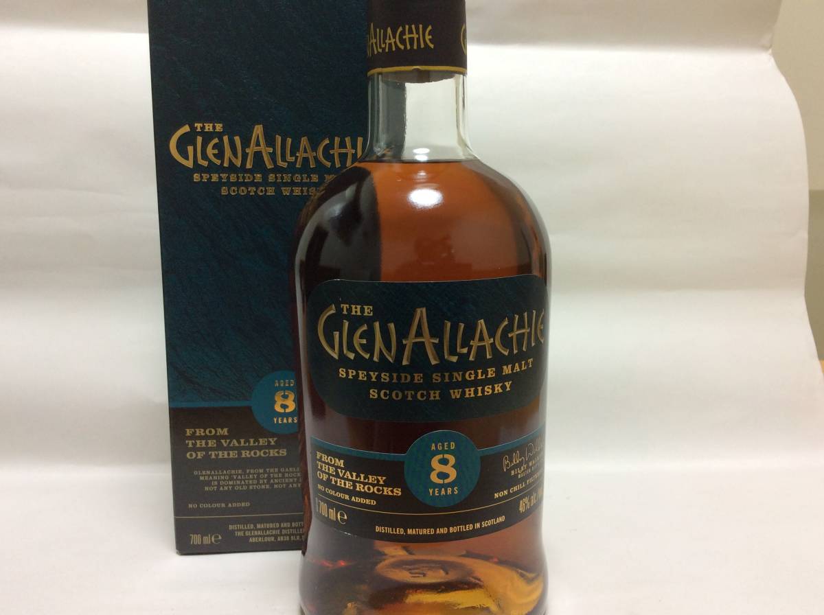グレンアラヒー8年 46° 700ml 新品箱入 2種のシェリー樽原酒をメインに使用拍卖