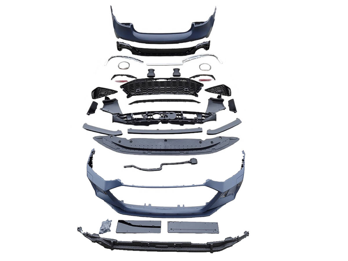 A7 現行 フロント バンパー グリル リア バンパー マフラーカッター アウディ Audi 現行 後期 RS7type 国内発送 即納 カスタム エアロ拍卖