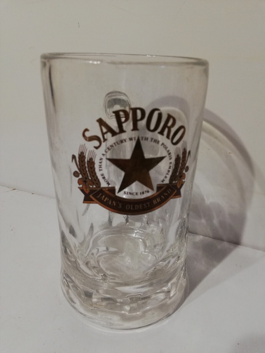 約500ml! ★北海道★ サッポロ ビール ジョッキ 未使用 1個拍卖