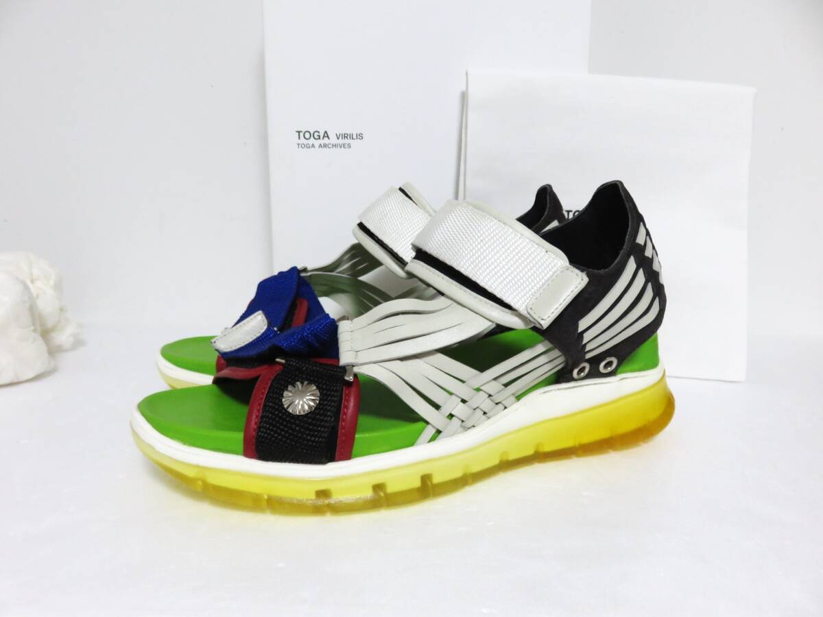 送料無料 新品 TOGA VIRILIS スニーカー サンダル 41 ポルトガル製 トーガ ビリリース拍卖