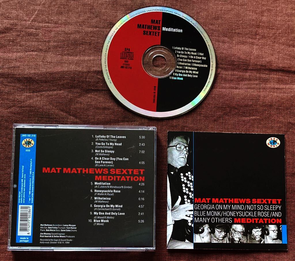 マット・マシューズ/ジャズ・アコーディオン名匠/ラニー・モーガン/トム・ラニア/ボブ・フィンレイ/セロニアス・モンク:スタンダード曲他拍卖