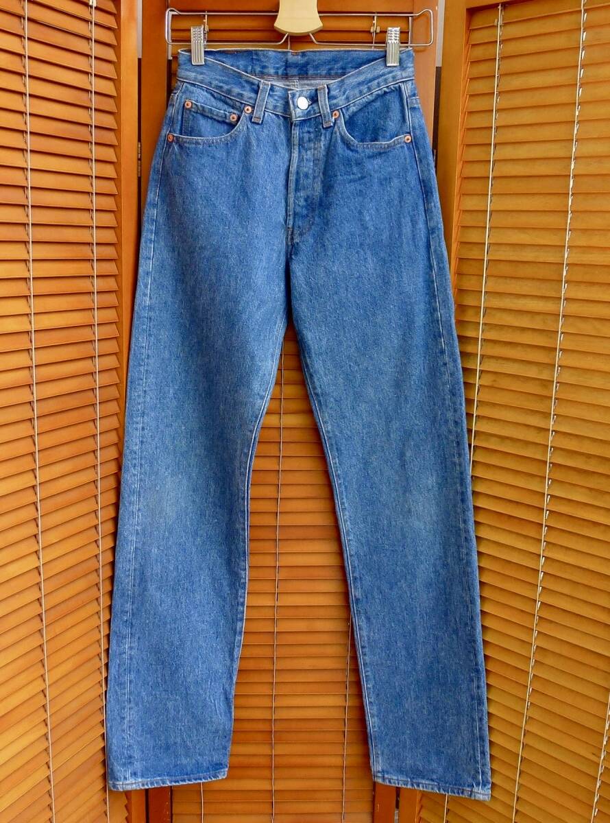 USA製 90's ビンテージ' LEVI’S リーバイス 501 ジーンズ/デニムパンツ W28 ビンテージ 拍卖
