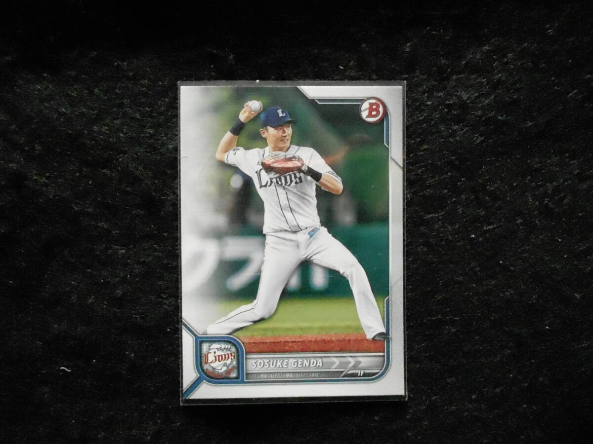 TOPPS2022BOWMAN源田壮亮埼玉西武ライオンズ拍卖