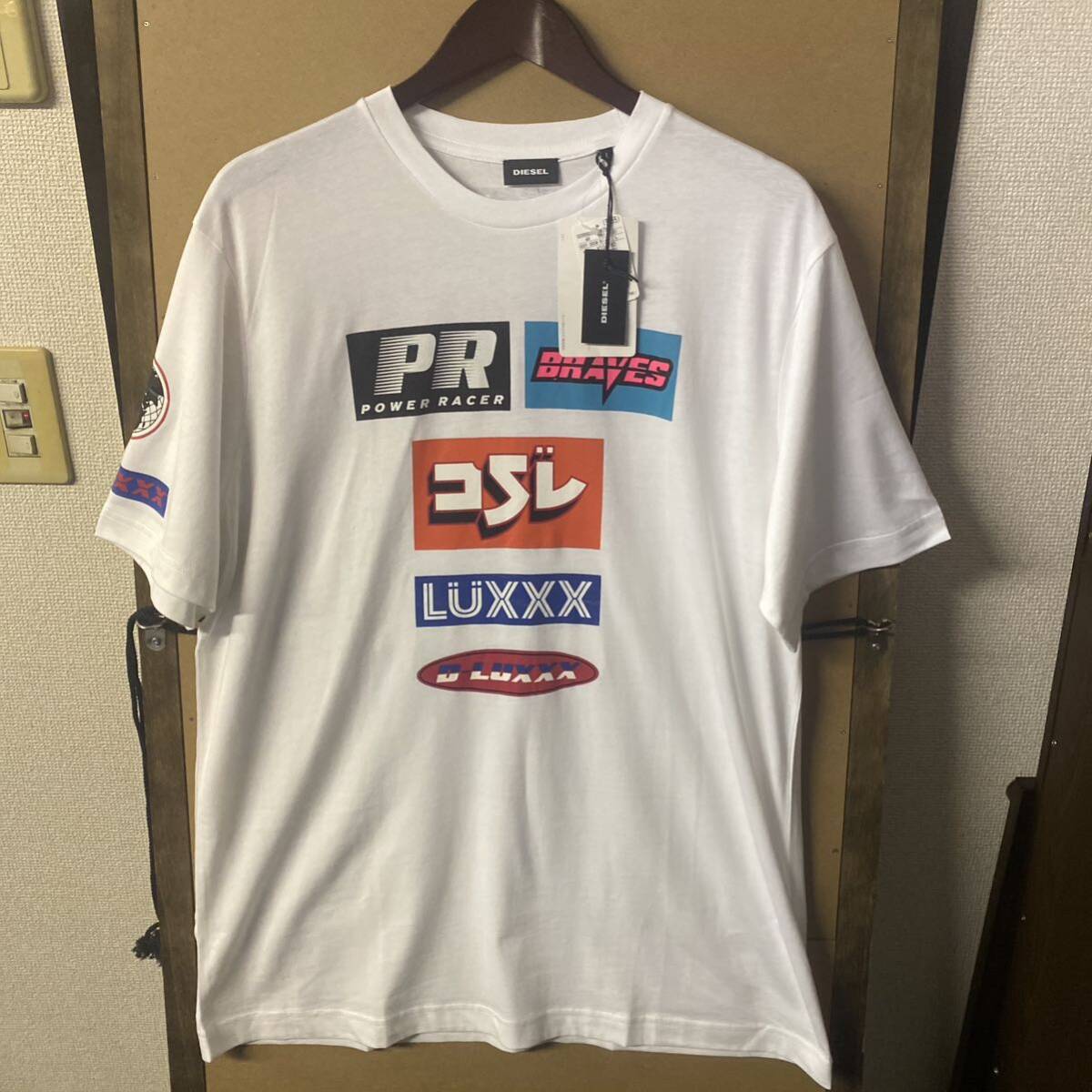 【新品】DIESEL プリント Tシャツ Lサイズ拍卖