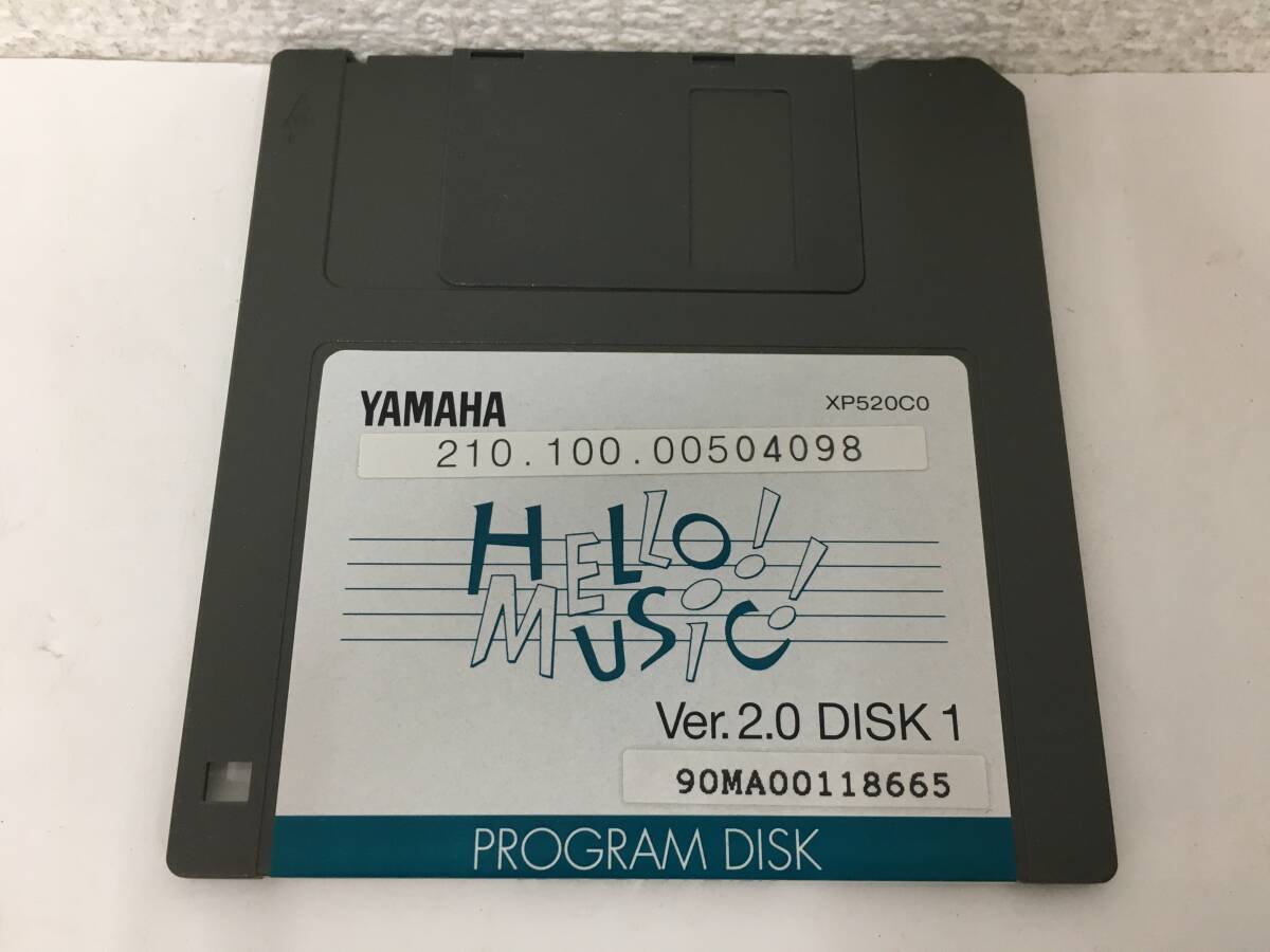 ●○F256 3.5インチ YAMAHA HELLO!MUSIC! PROGURAM DISK○●拍卖