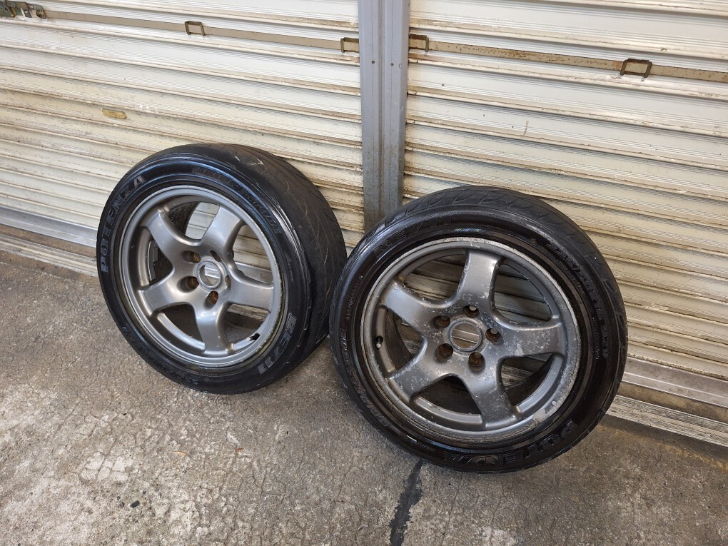 32GT-R スカイライン純正アルミホイール 2本 No.ki拍卖