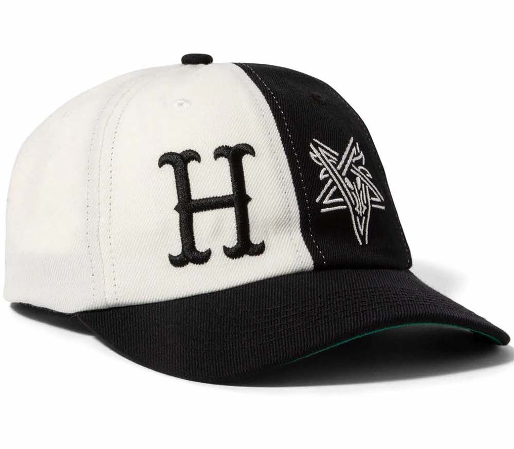HUF Thrasher Split Snapback Hat Cap Black キャップ拍卖