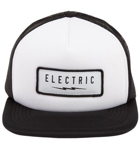 Electric Undervolt Patch Trucker Hat Cap Black/White キャップ 拍卖
