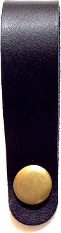 即決◆新品◆送料無料KIWAYA 本革ヘッドストラップ BLK(黒) エンドピン仕様 ウクレレ用 ストラップボタン/メール便拍卖