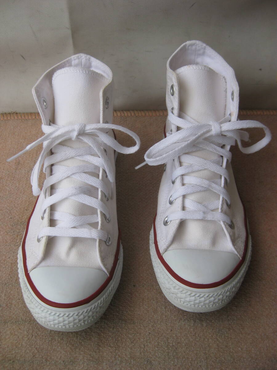 ★CONVERSE ハイカットスニーカー 1511 白 24.5cm 美品拍卖