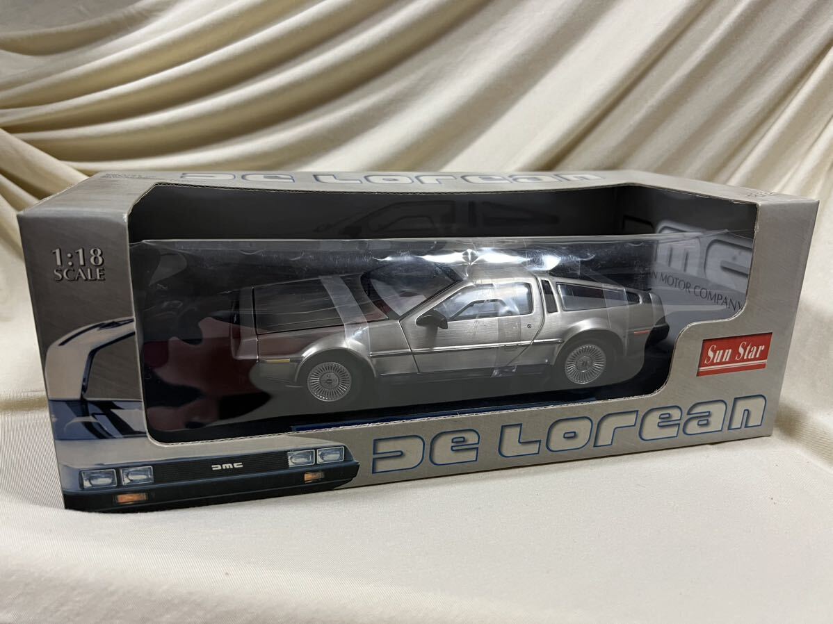 サンスターデロリアン Sun Star De Lorean 1/18スケール/イグニッションモデル GT-R ホットトイズ ホットウィール拍卖