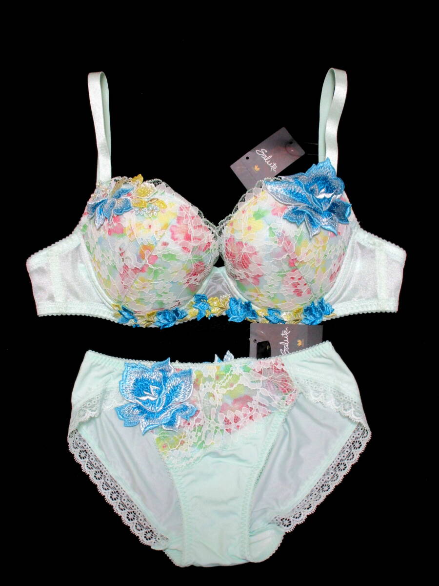 希少 ワコール サルート ブラ&ショーツ E75 M ジジ 恋の手ほどき 新品タグ付 183★拍卖