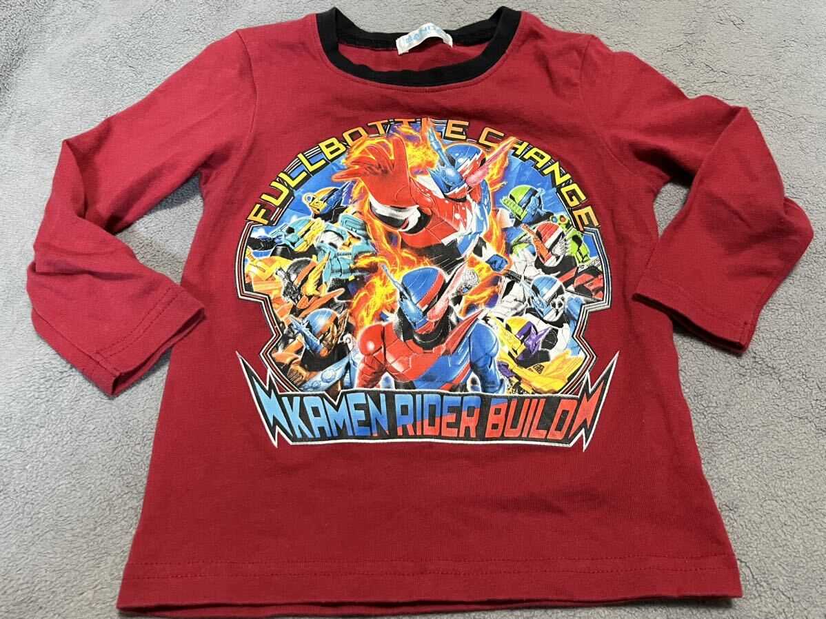仮面ライダービルド長袖Tシャツ100拍卖
