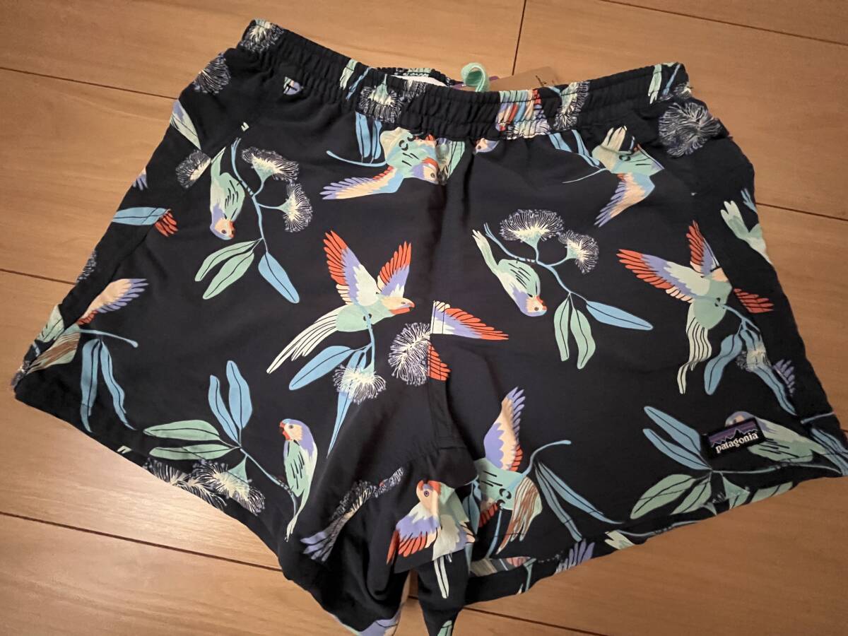 Patagonia Women’s Baggies ★パタゴニア ウィメンズショーツ バードプリント拍卖