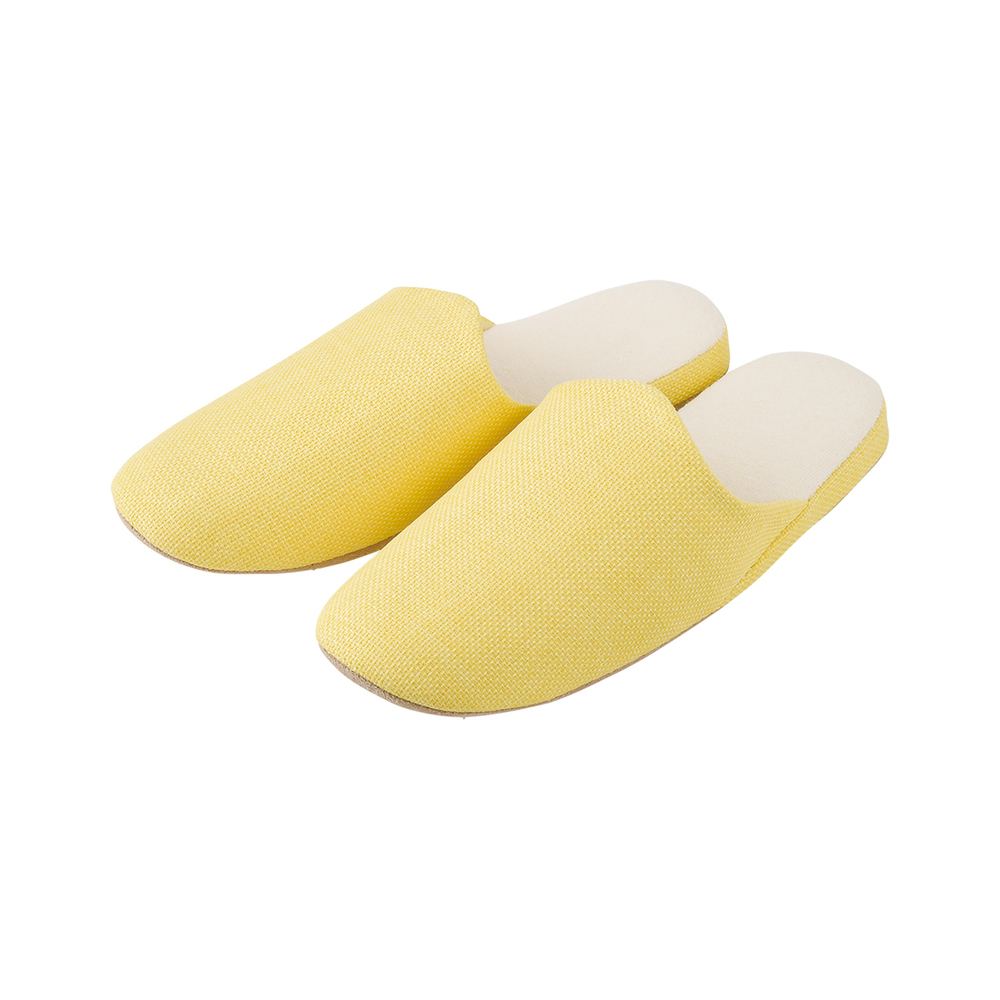 ☆ LEMONYELLOW ☆ Lサイズ ☆ GRAZE グレイズ スリッパ 洗える スリッパ 可愛い ルームシューズ ルームスリッパ 前詰まりスリッパ拍卖