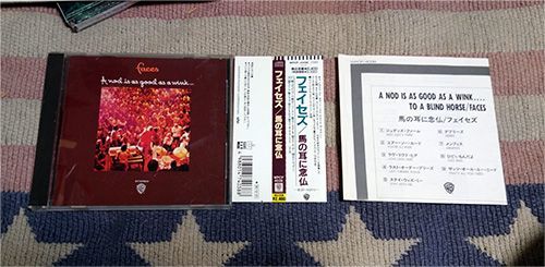CD 馬の耳に念仏 Faces フェイセズ オビ、ライナー付 正規国内盤 ディスク良好 送料込拍卖