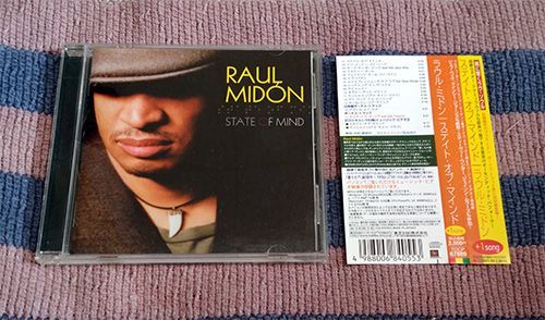CD ステイト・オブ・マインド Raul Midon ラウル・ミドン ボーナストラック ビデオ・歌詞・対訳・解説付 正規国内盤 ディスク良好拍卖