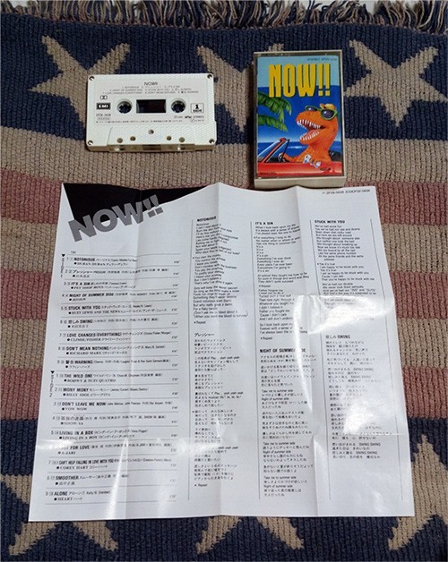 カセットテープ NOW!! 歌詞付 未使用 正規国内盤拍卖