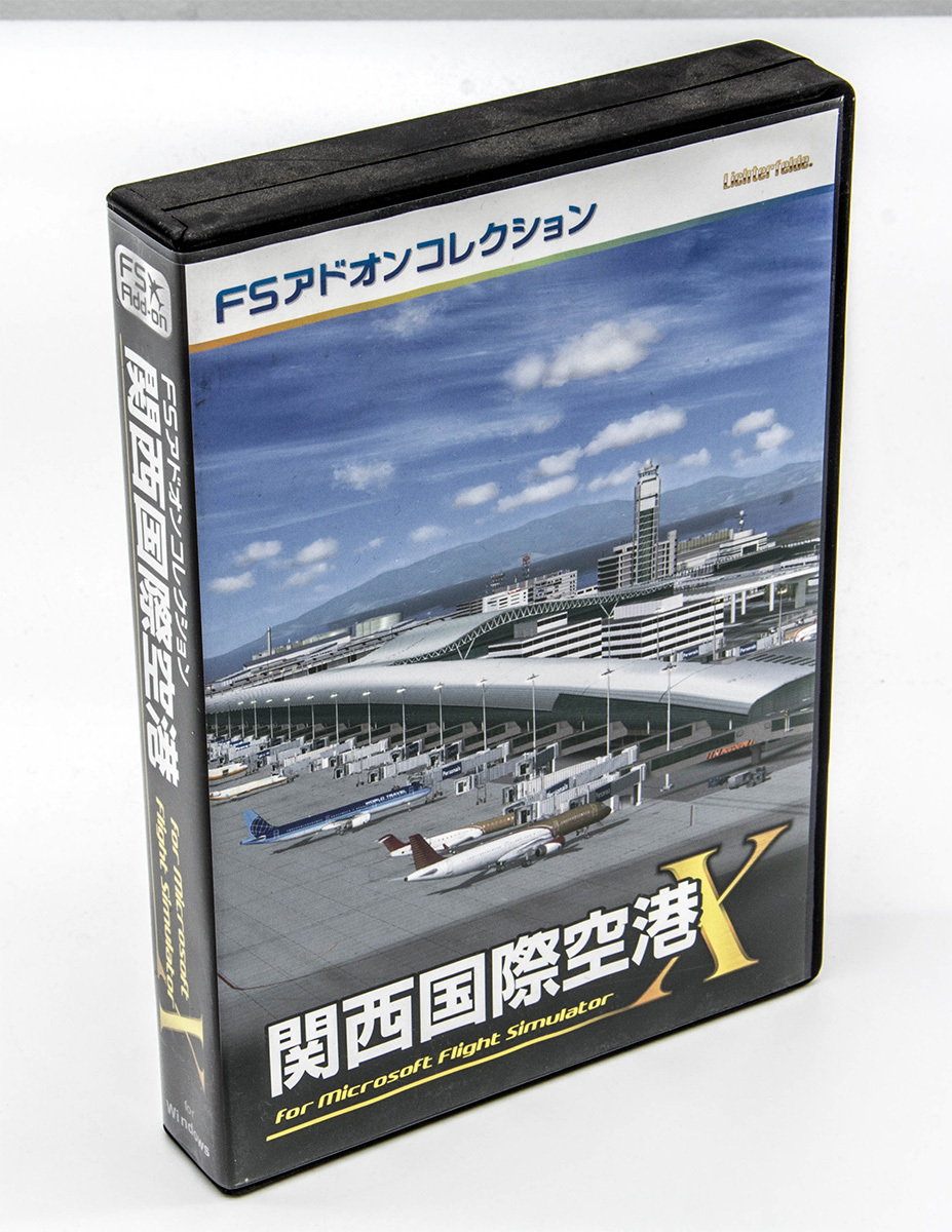 FSアドオン コレクション 関西国際空港 for Microsoft Flight Simulator X フライトシミュレータ Windows CD-ROM 中古 シリアル付き拍卖
