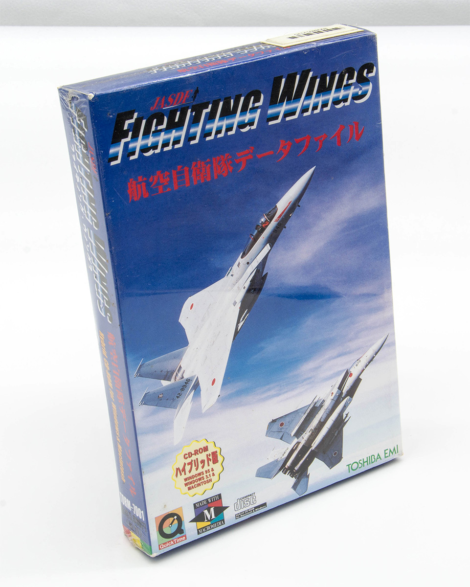 JASDF FIGHTING WINGS 航空自衛隊データファイル Windows Macintosh ハイブリッドCD-ROM 未開封拍卖