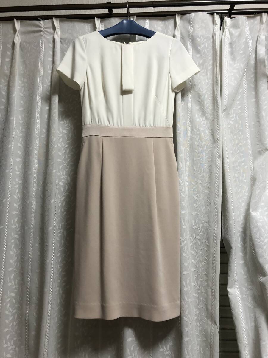 6.3万新品タグ付き エポカ 半袖ドッキングワンピース拍卖