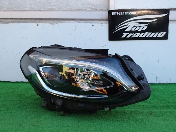 L2935vc ベンツ純正 Bクラス W246 後期 右 LED パフォーマンス ヘッドライト A2469066401拍卖