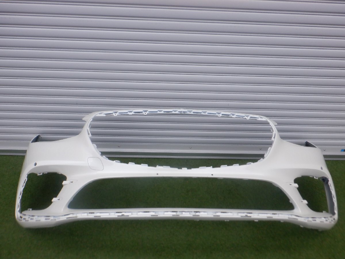 ベンツ純正 W223 Sクラス フロントバンパー A2238851001 パールホワイト m-24-4-501拍卖