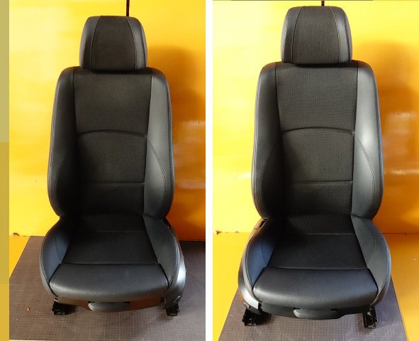 F/CJ31■BMW E87 LCI 120i ABA-UD20 (Mスポーツ 2007y後期■フロントシート左右 (ハーフレザー 運転席助手席■個人宛/個人宅配達不可■■■拍卖