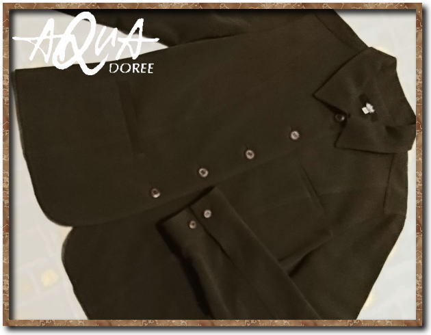 美品!!☆AQUA DOREE アクアドール ジャケット 濃茶☆拍卖