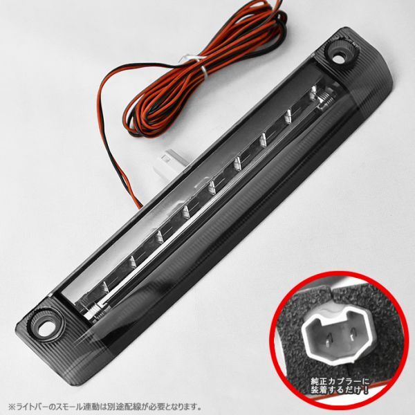 アクア NHP10 スモーク LED ハイマウント ストップ ランプ LED9連+LEDライトバー スモール ブレーキ ランプ LEDバー 搭載 ポジション拍卖