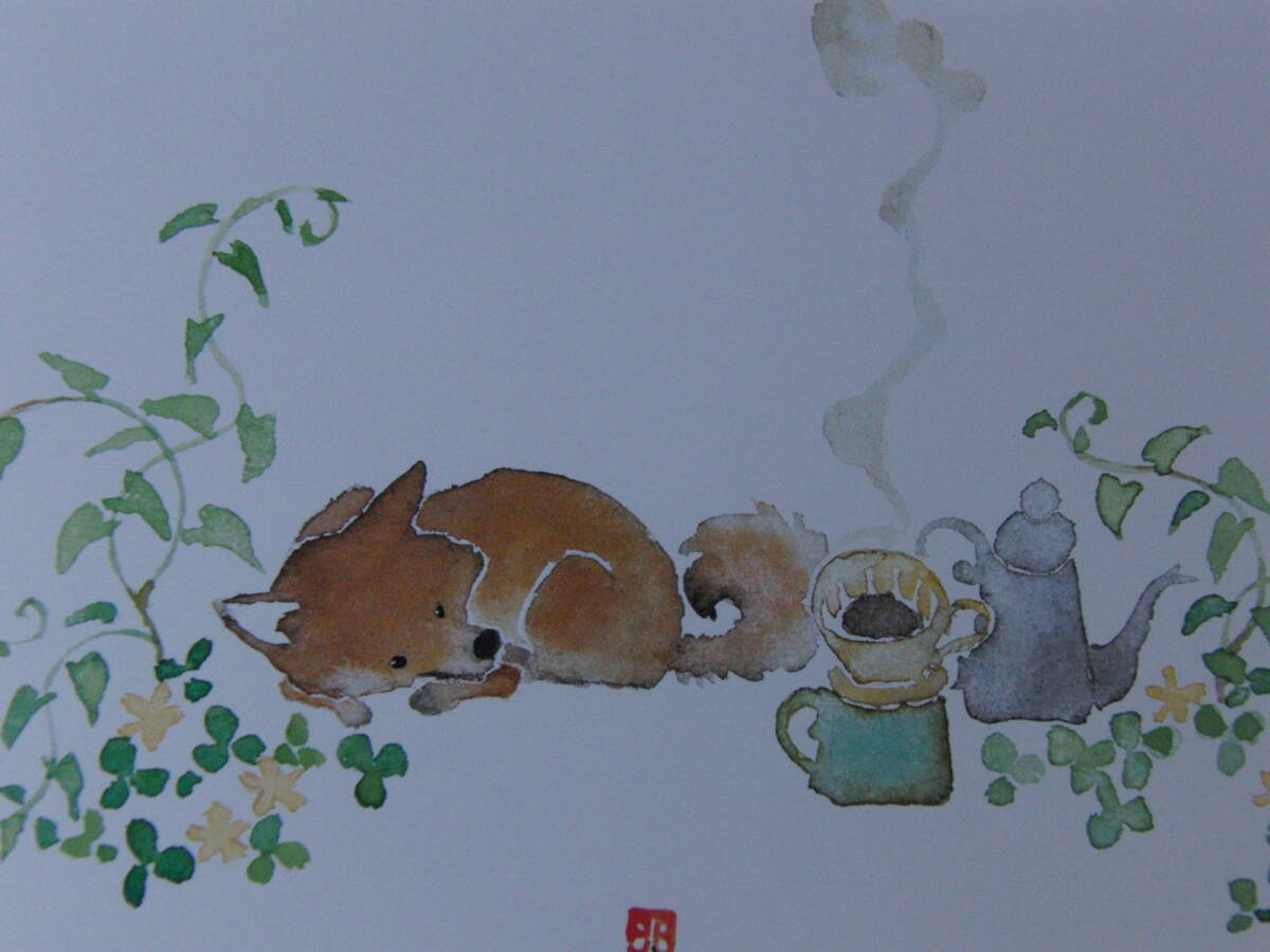 北田稔、「しばし待つ」、希少画集・額装画、日本製・新品額縁にて額装致します、状態良好拍卖