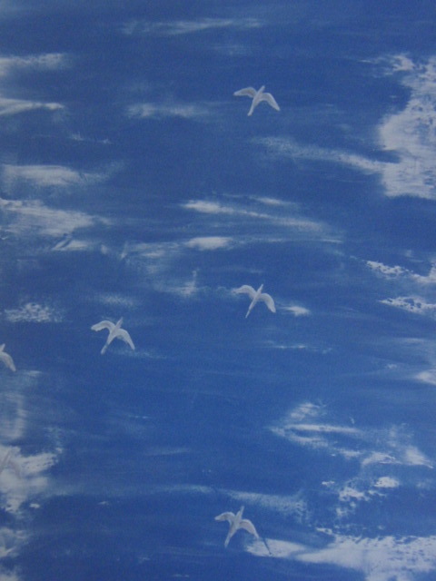 岡野博、「静かに進むもの」、希少画集・額装画、日本製・新品額縁にて額装致します、状態良好、日本人画家拍卖