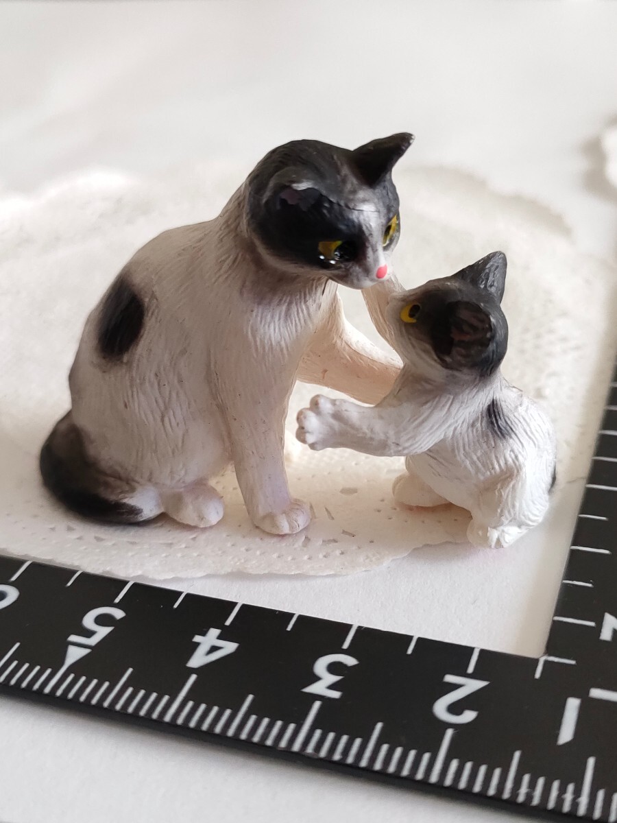 4r0416 ドール用 猫 ねこ 親子 仔猫 ネコ ミニチュア ジェニー momoko バービー リカちゃん ブライス ピュアニーモ タミーちゃん 1/6ドール拍卖