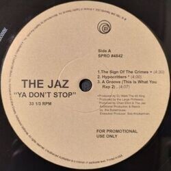 THE JAZ / YA DON'T STOP (EP)拍卖