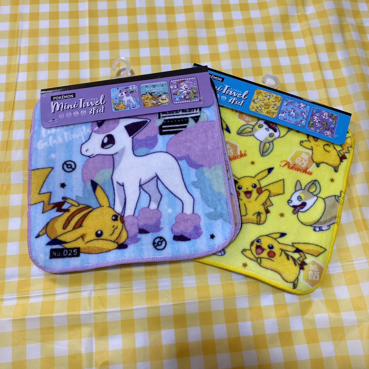 ポケットモンスター ポケモン ミニタオル ハンカチ拍卖