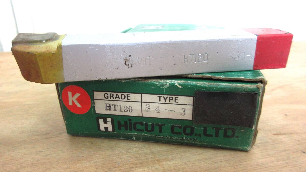 長期在庫処分未使用品 HiCUTBITS HTi20 34-3 左勝手片刃 超硬バイト拍卖