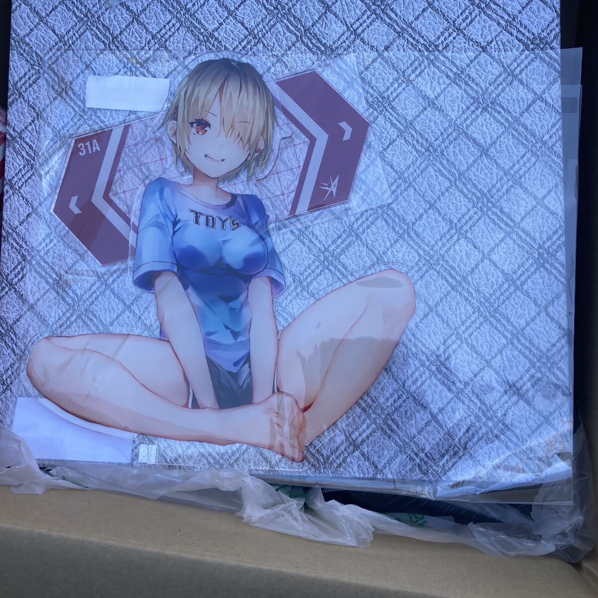 未使用 ヘブンバーンズレッド ビッグアクリルキャラスタンド 茅森月歌 ルームウェア拍卖