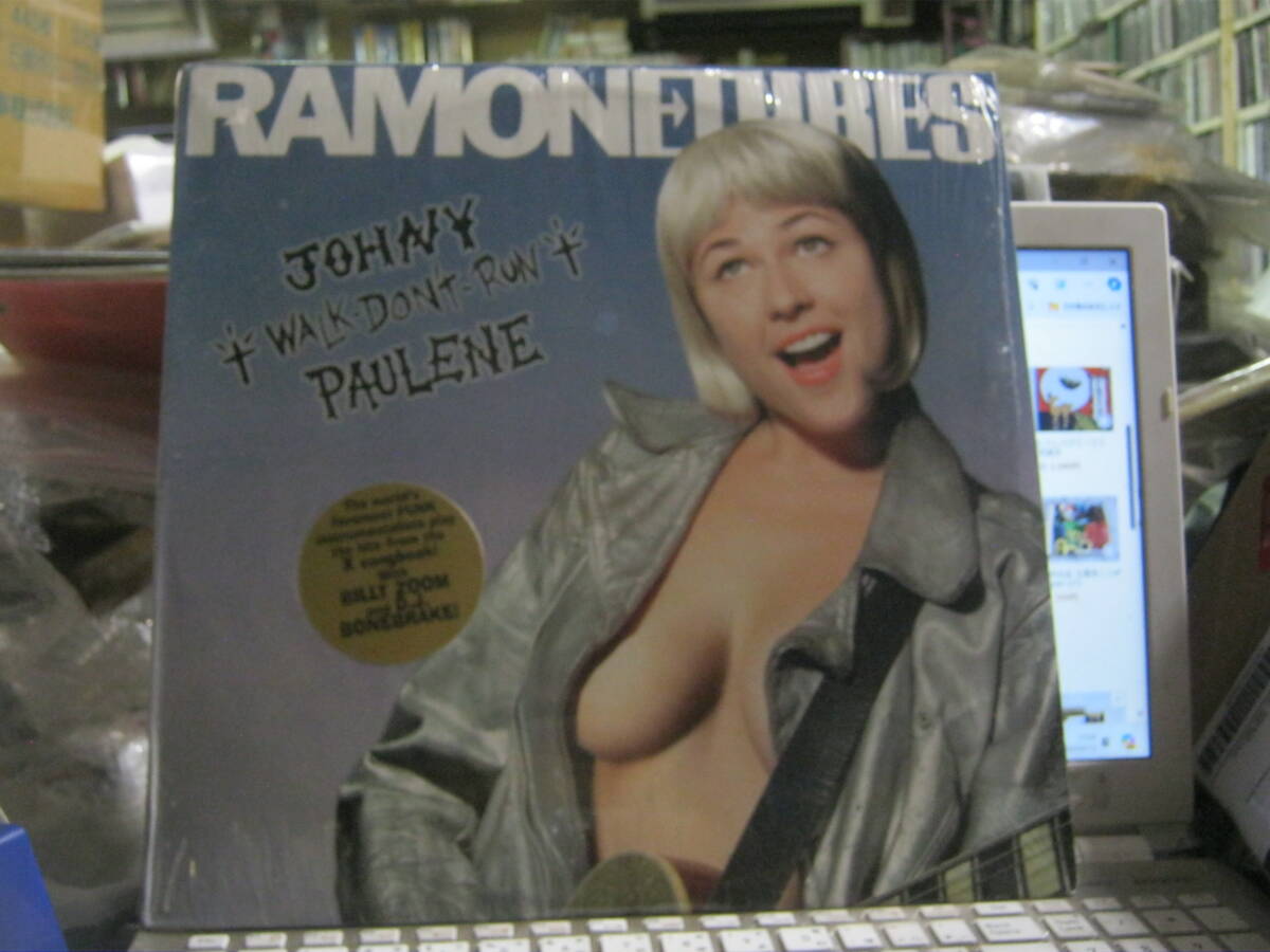 RAMONETURES / JOHNY WALK DON'T RUN PAULENE U.S.LP シュリンク残り Phantom Surfers ラモーンズ 拍卖