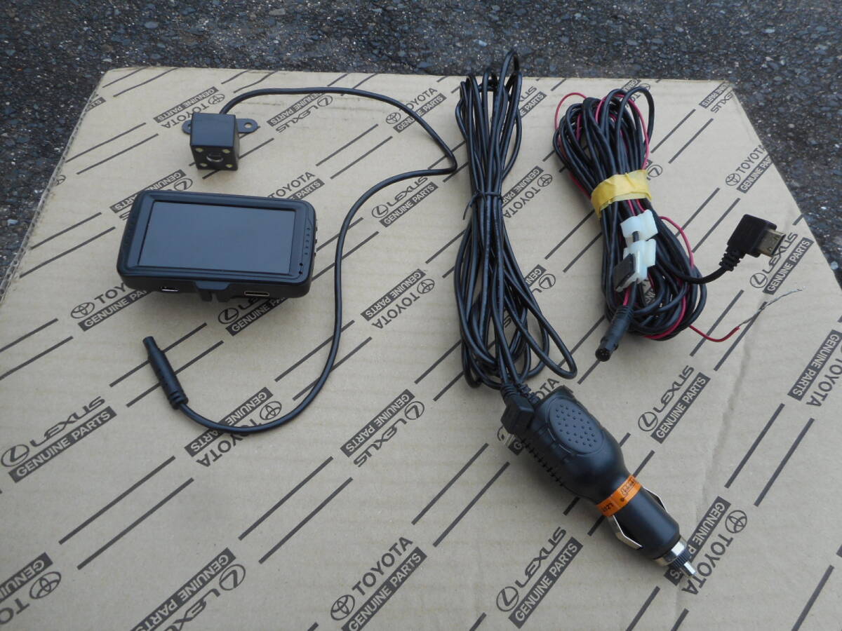 ドライブレコーダー ドラレコ WDR FULL HD 1080P 前後カメラ 動作確認済み拍卖