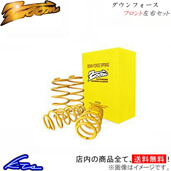 クサラ N6RFW ダウンサス フロント左右セット ズーム ダウンフォース Zoom フロントのみ Xsara ローダウン拍卖