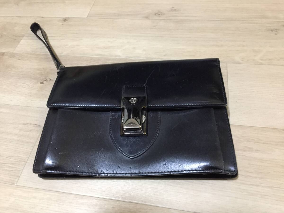 GIANNI VERSACE セカンドバッグ ジャンニヴェルサーチ拍卖