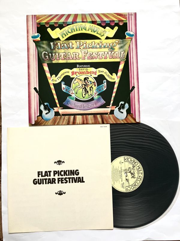 LP盤 Flat Picking Guiter Festival TAB譜付 Kicking Mule他 アコギ フラットピッキング ギターテクニック アコースティックギター教室拍卖